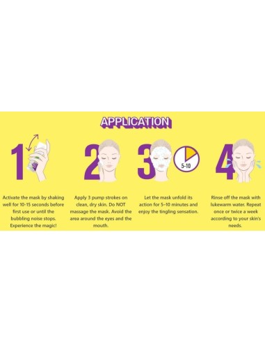 Aloe Vera Mascarilla Magic Bubble