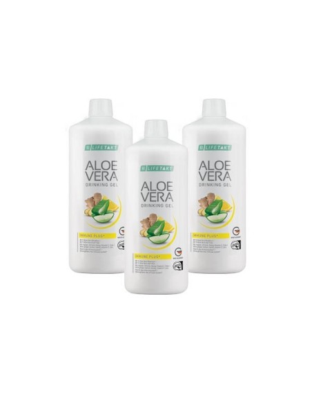 Set Triple Aloe Vera Gel Bebible Immune Plus