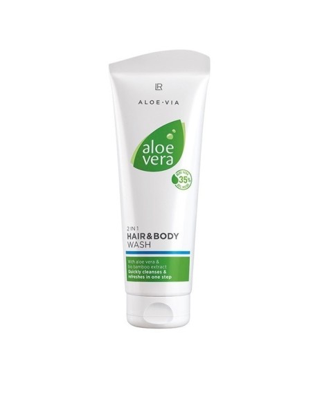 Aloe Vera Champú para cabello y cuerpo 2 en 1
