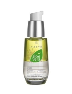LR ALOE VIA Aloe Vera CBD Sérum de cuidado facial bifásico